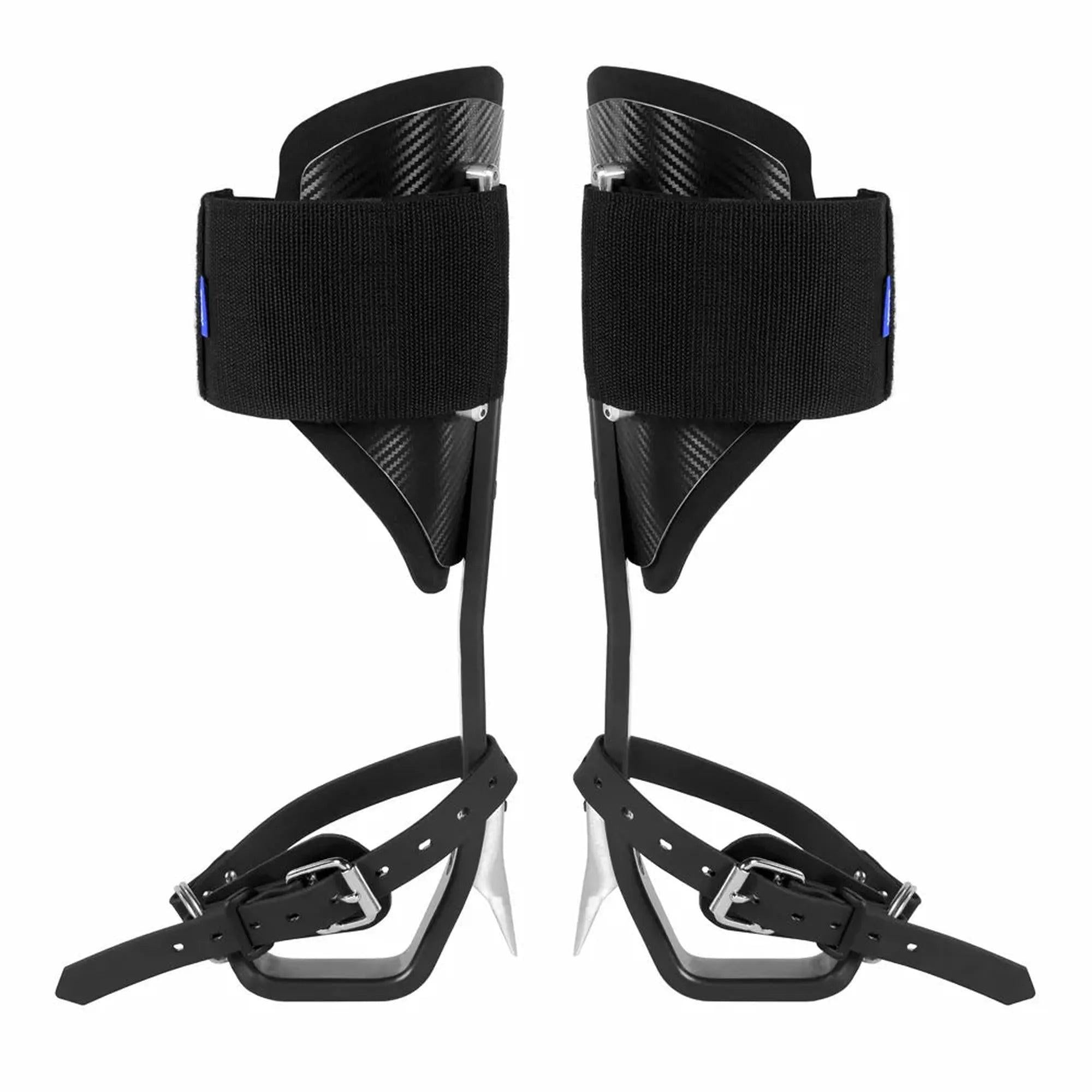 Stein ELEVATE Climbing Spikes Kit - Fitted with 43mm Gaffs & Velcro Pads - Black