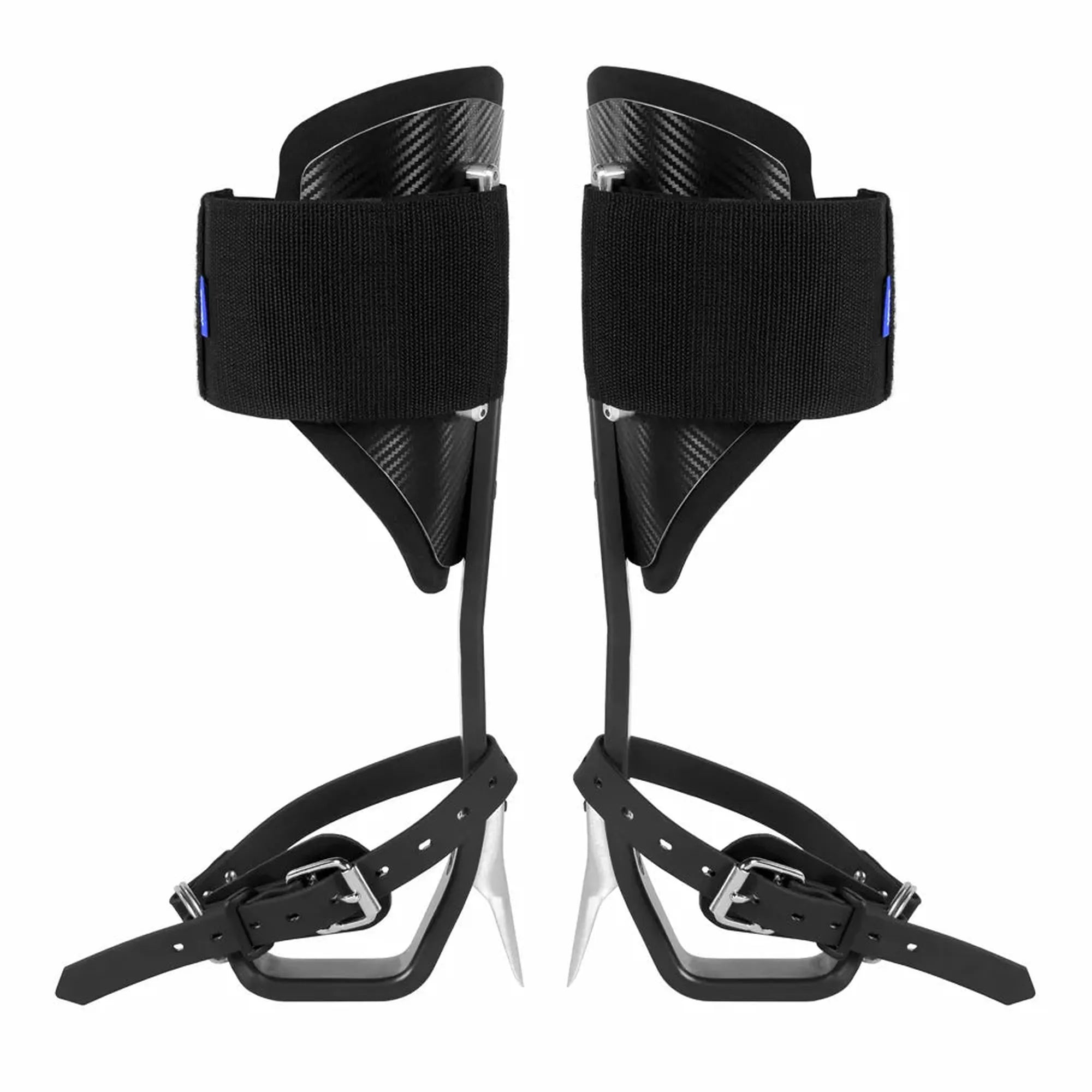 Stein ELEVATE Climbing Spikes Kit - Fitted with 67mm Gaffs & Velcro Pads - Black