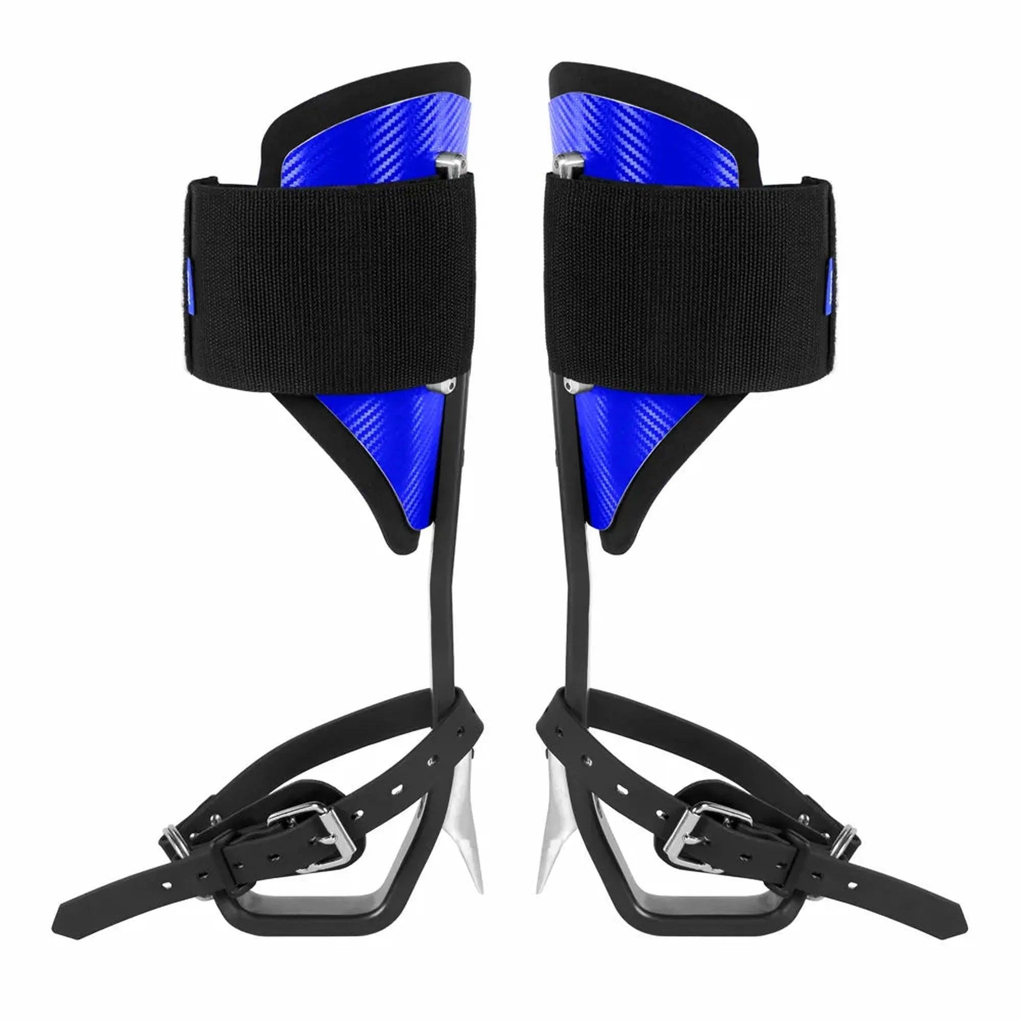 Stein ELEVATE Climbing Spikes Kit - Fitted with 67mm Gaffs & Velcro Pads - Blue