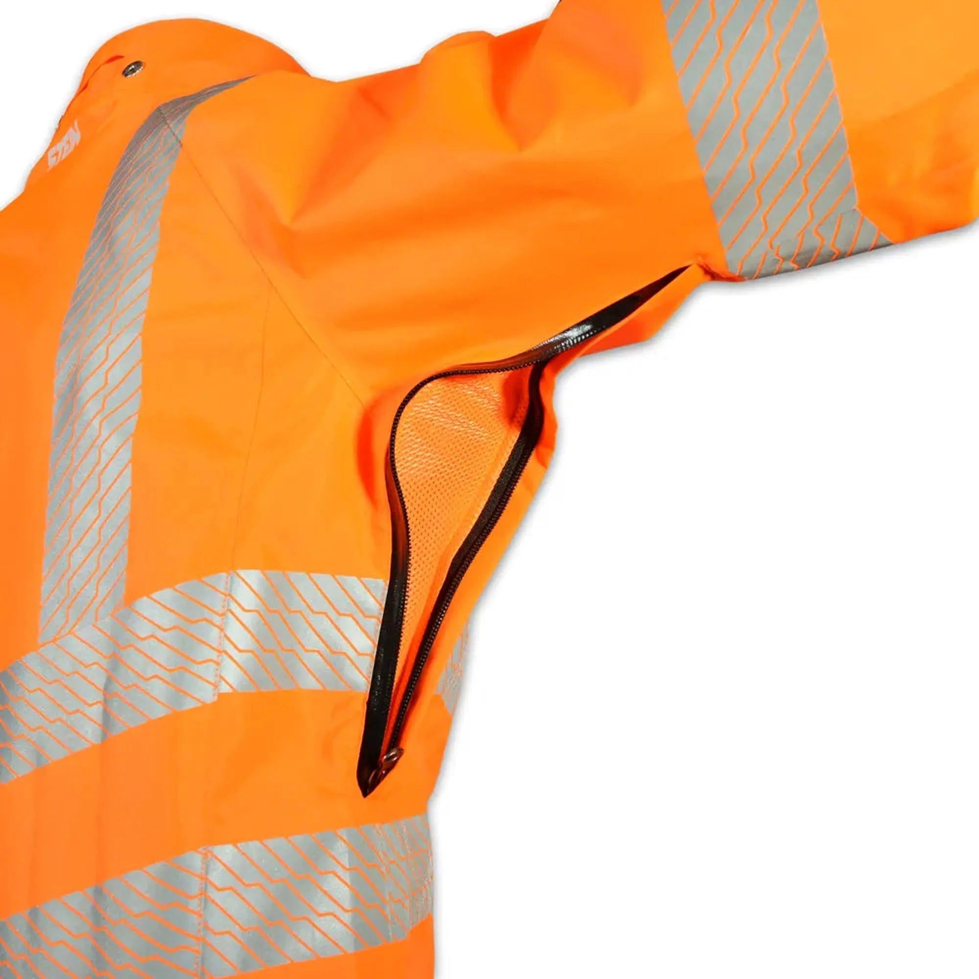 Stein Evo-X25 All Weather Jacket - Hi-Viz Orange