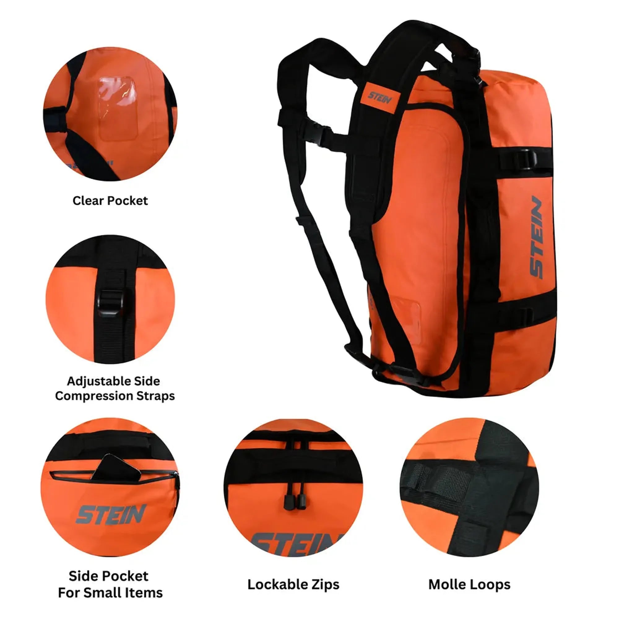 Stein Metro Kit Storage Kit Bag - Orange