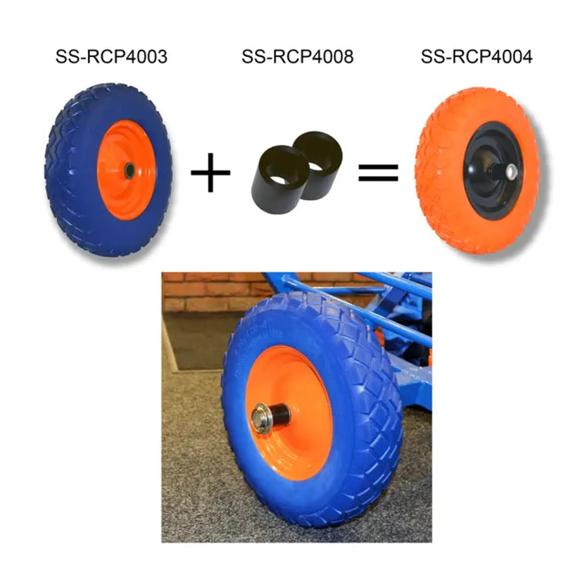 Stein RC4500 & RC4600 Replacement Solid Wheel