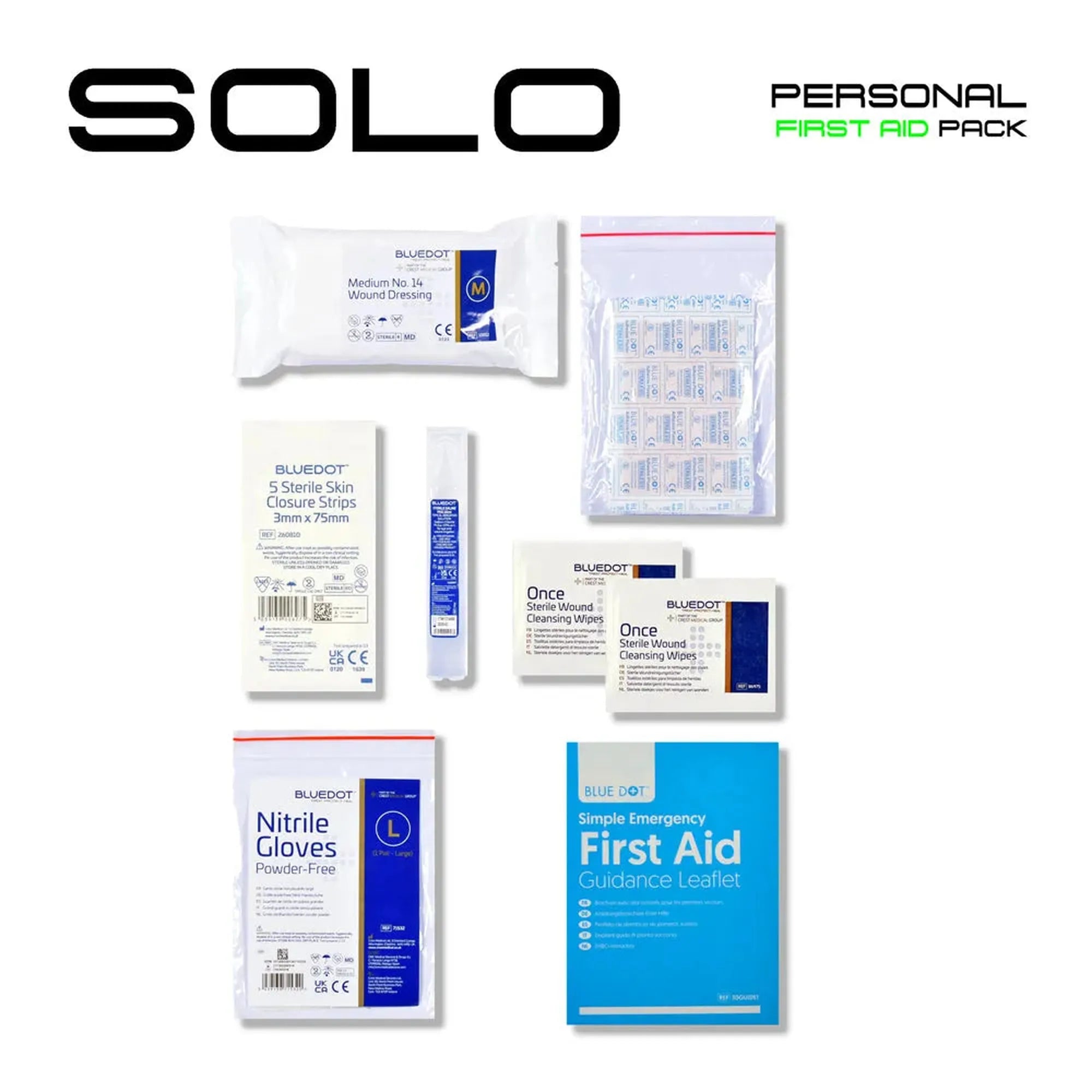 Stein SOLO Personal First Aid Kit Pack