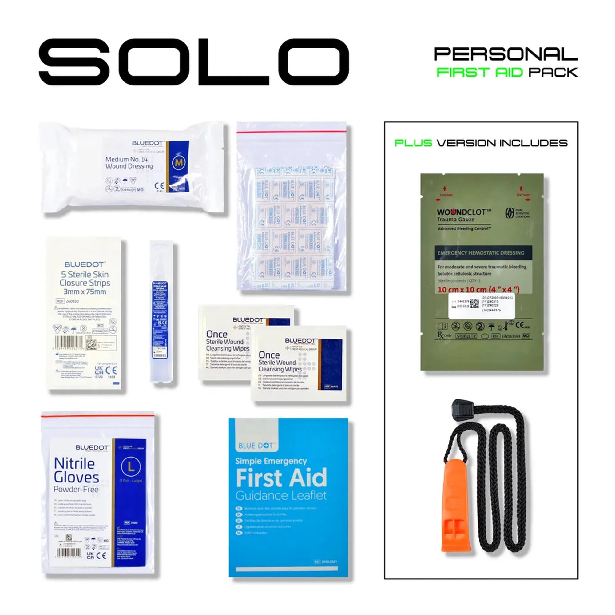 Stein SOLO Plus - Personal First Aid Pack