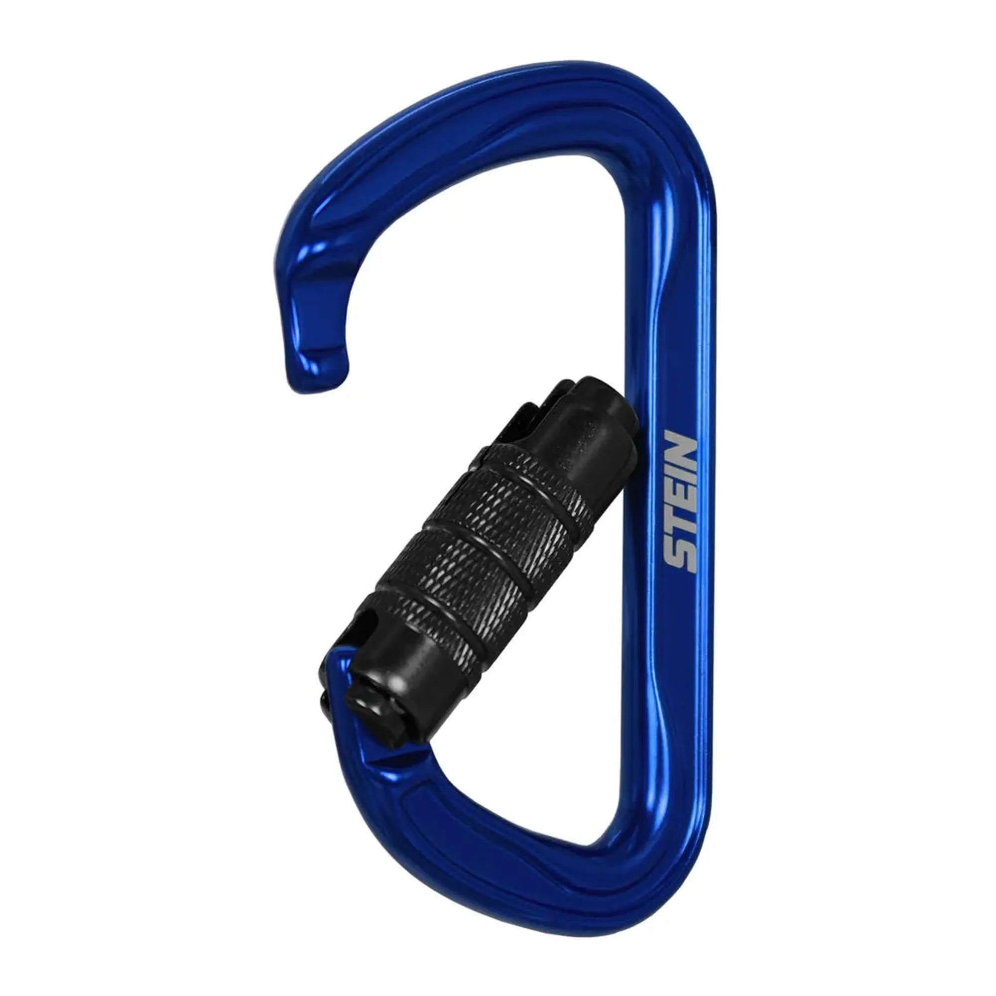 Stein Secura D 3 Way Carabiner - Blue - Twin Pack