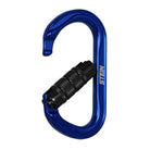Stein Secura OVAL 3 Way Carabiner - Blue - Twin Pack
