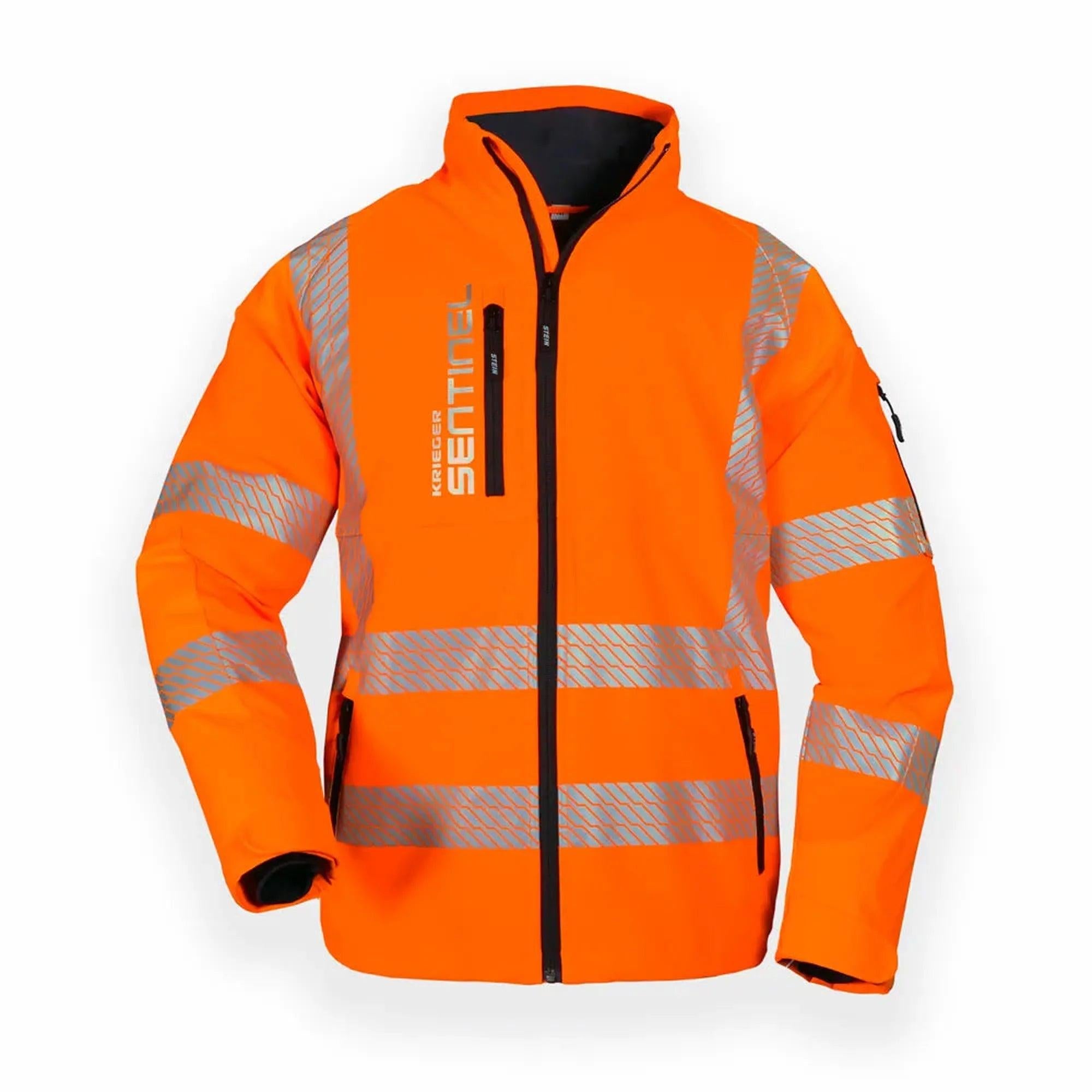 Stein Sentinel Rail Breathable Jacket - Hi-Viz Orange