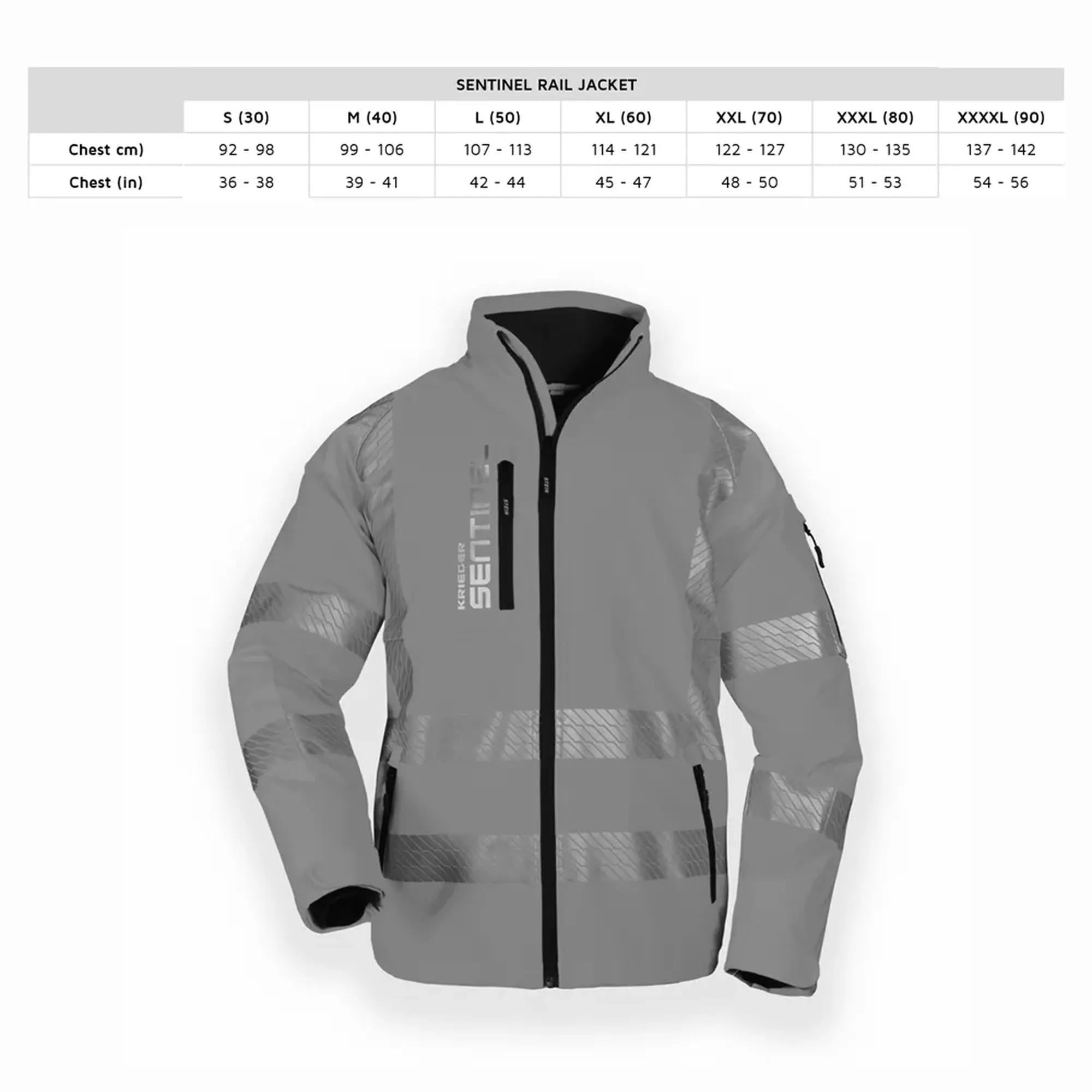 Stein Sentinel Rail Breathable Jacket - Hi-Viz Orange