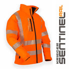 Stein Sentinel Rail Breathable Jacket - Hi-Viz Orange