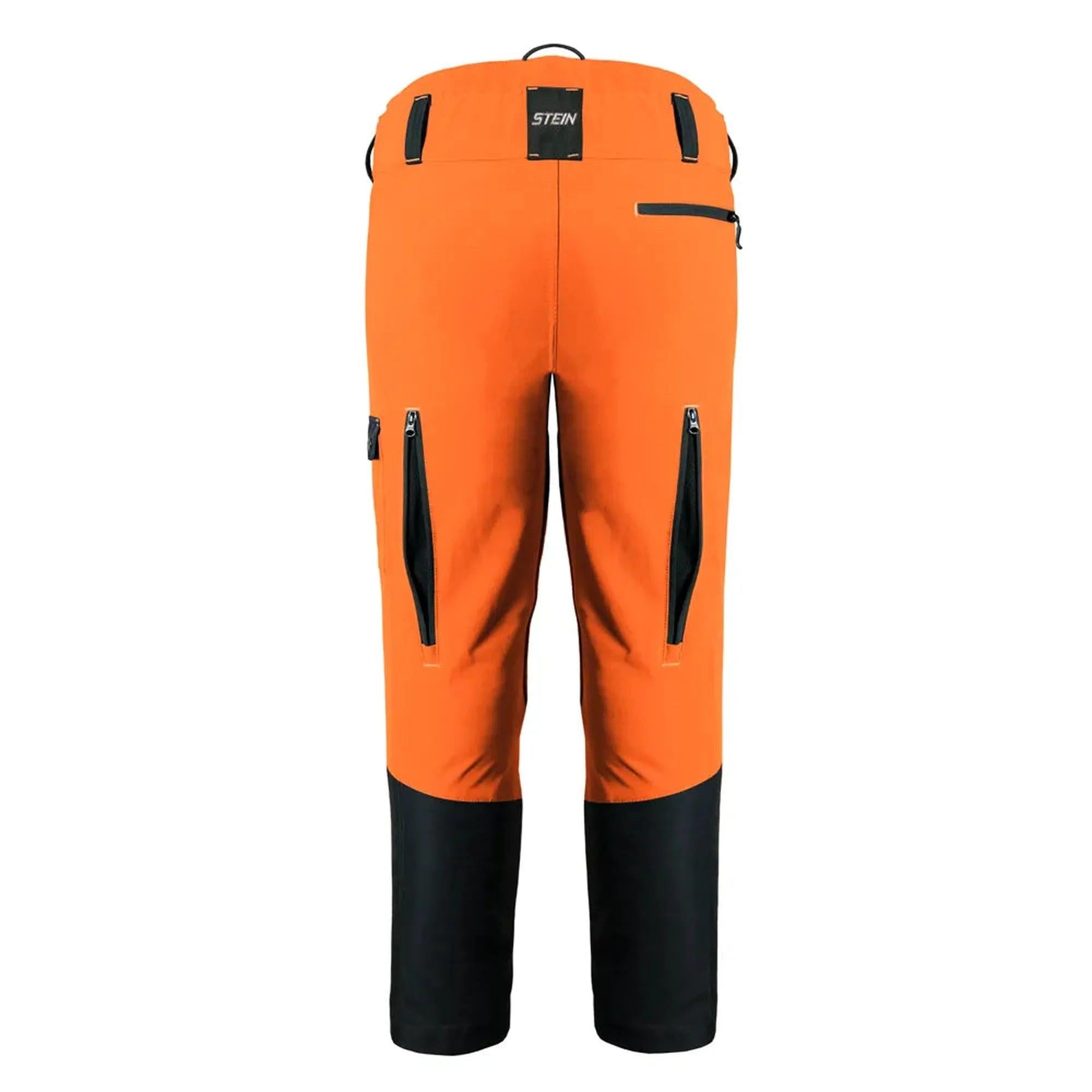 Stein Sentinel Type A Chainsaw Trousers - Hi-Viz Orange Long Leg