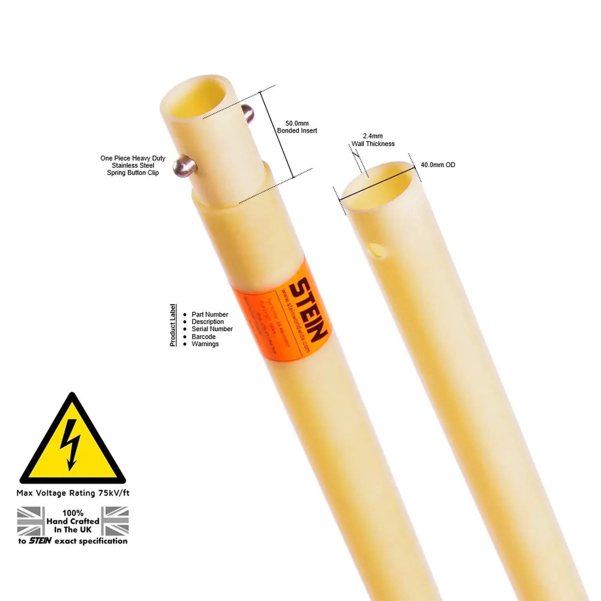Stein Utility EPR Replacement Pole 120cm - Base Pole