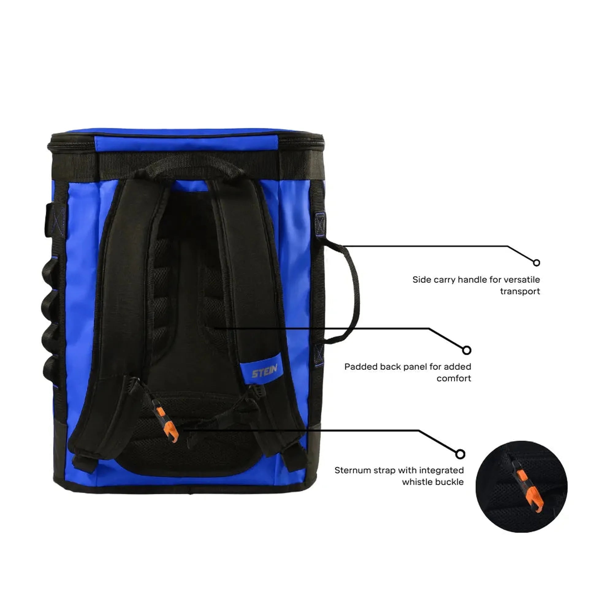 Stein Voyager 50 Bag with Vault 15 - Blue