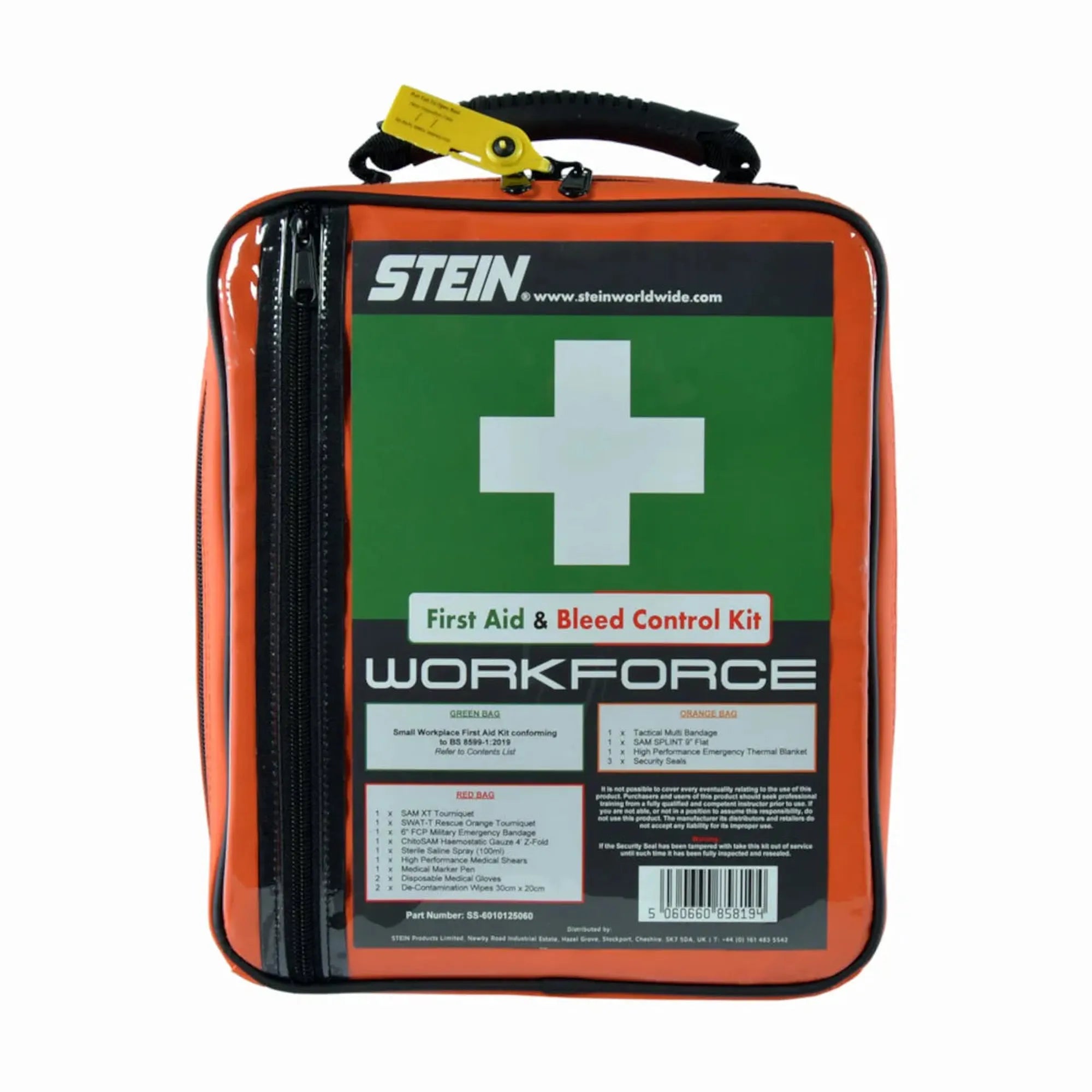 Stein WORKFORCE First Aid & Bleed Control Trauma Kit