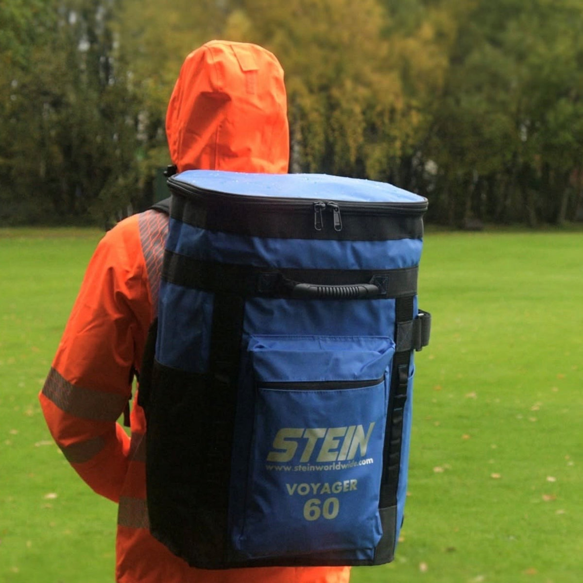 Stein bag on a person 