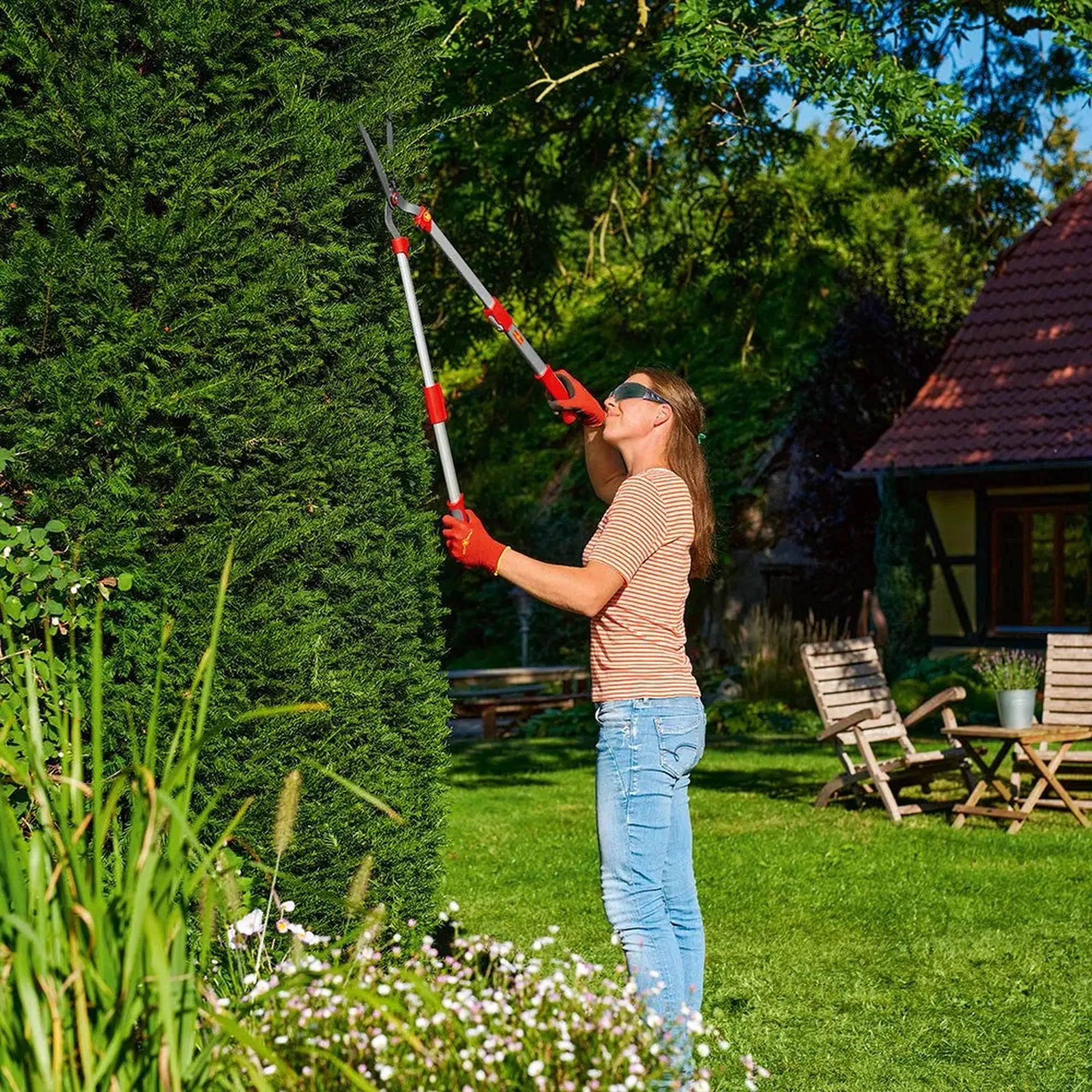 Wolf Garten Telescopic Hedge Shear
