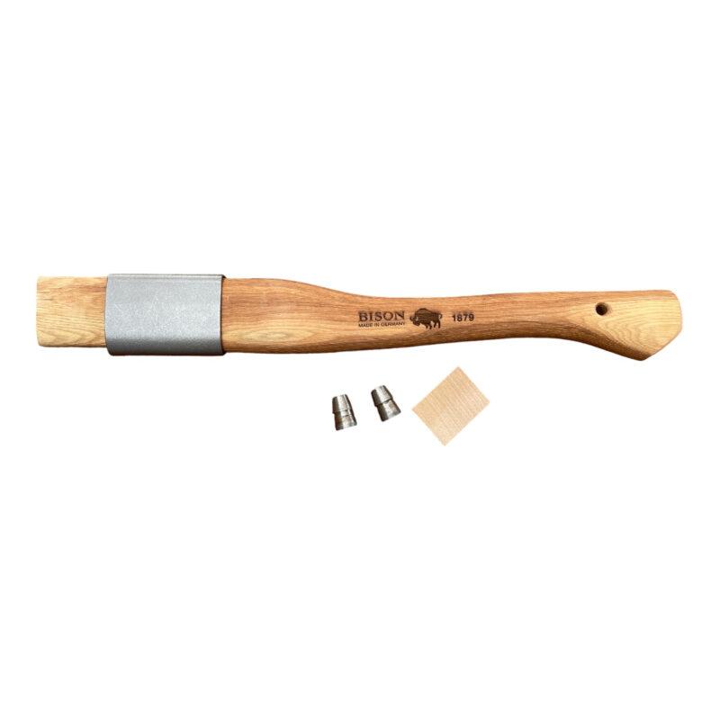 Bison 1879 Splitting Hatchet 500mm – Hickory Handle & Wedges – Outdoor ...