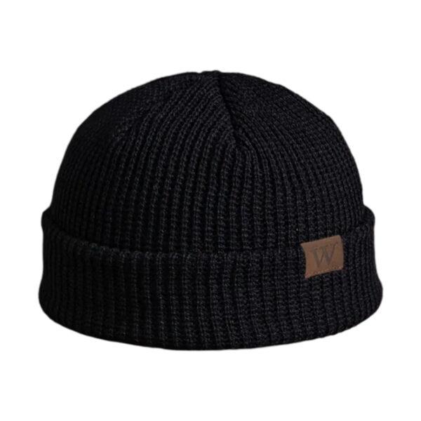 Wanderer Knitted Beanie Black