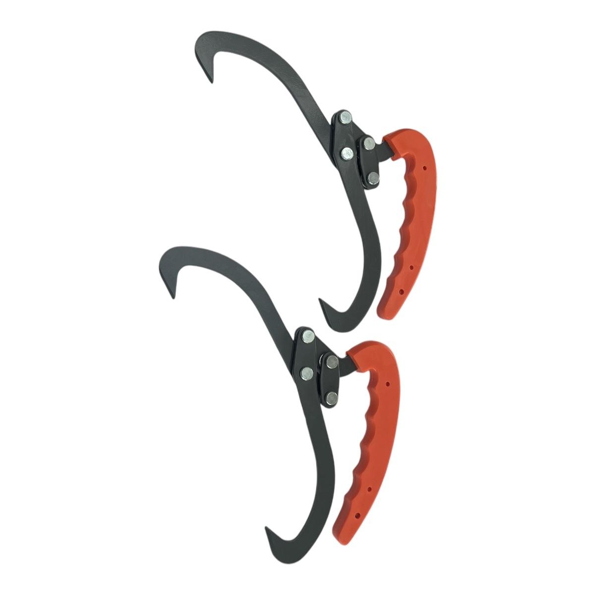 CEuk Timber Tongs 7.48 inch 19cm Set of 2 Open