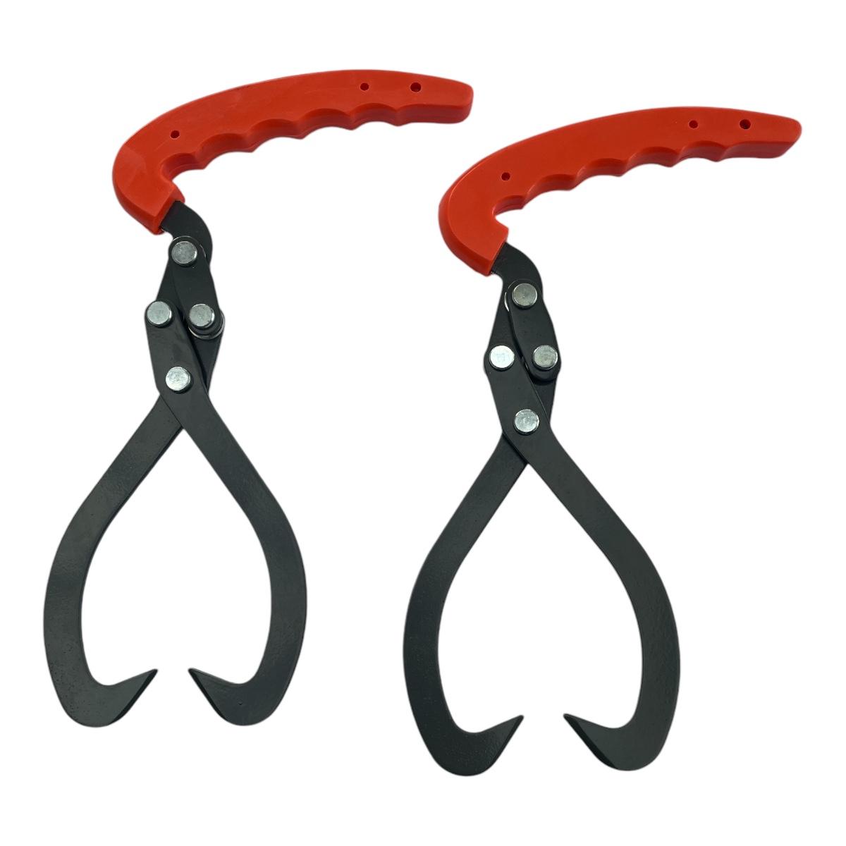 CEuk Timber Tongs 7.48 inch 19cm Set of 3