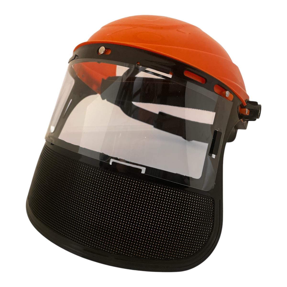 CEuk Browguard Safety Visor with Polycarbonate & Mesh Visor