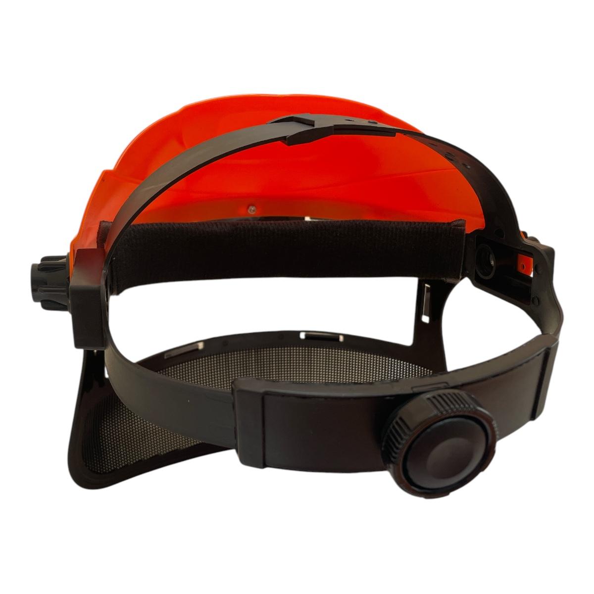 CEuk Browguard Safety Visor with Polycarbonate & Mesh Visor Reverse