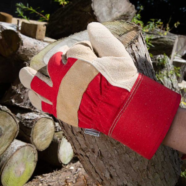Town & Country Thermal Lined Rigger Gloves - Red - One Size - Image 2