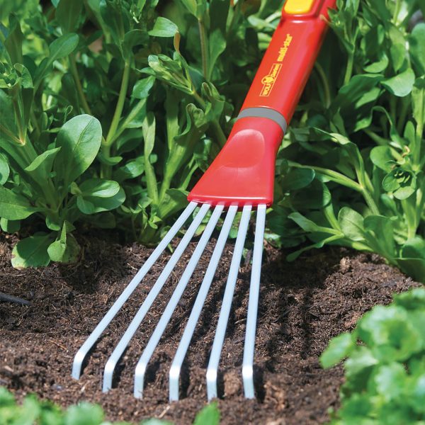 Wolf Garten multi-change® Small Fan Rake with Handle - Image 2