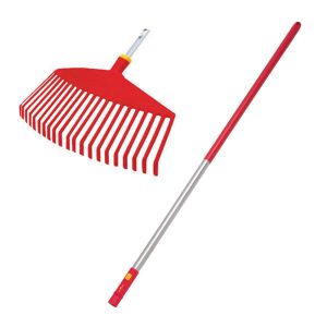 Wolf Garten Handle and Leaf Rake
