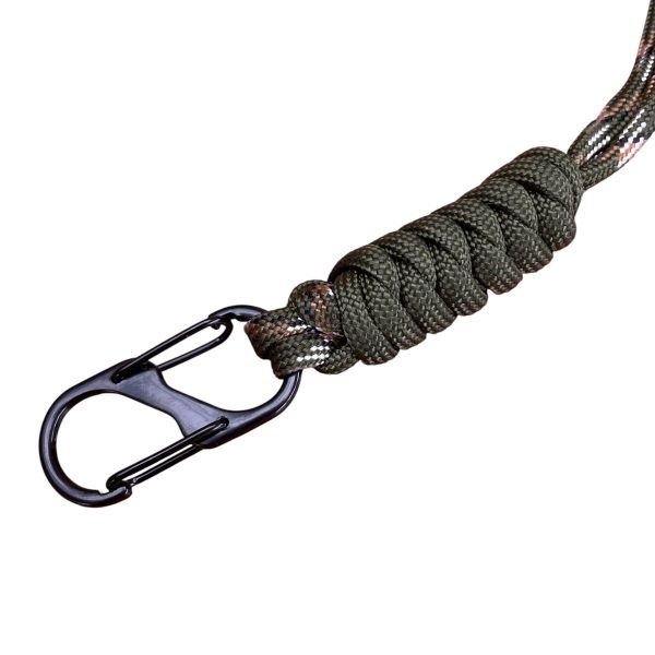 CEuk Utility Outdoor Lanyard Green Karabiner