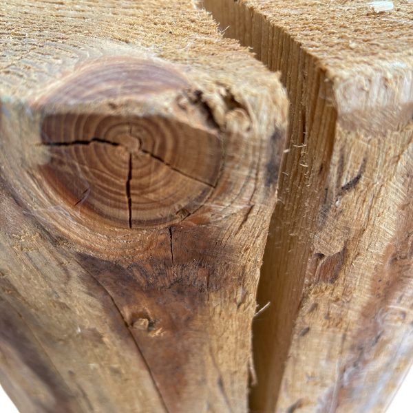 Fancy Flames Swedish Log Candle Wooden Fire Block Wood