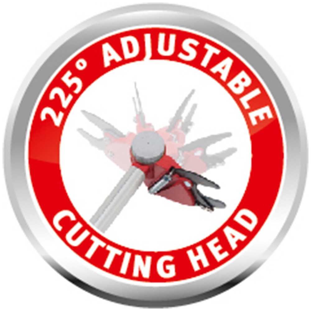 adjustable cutting head 225