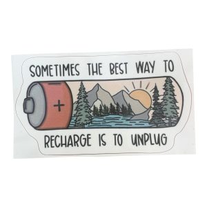 CEuk Recharge Vinyl Decal Sticker