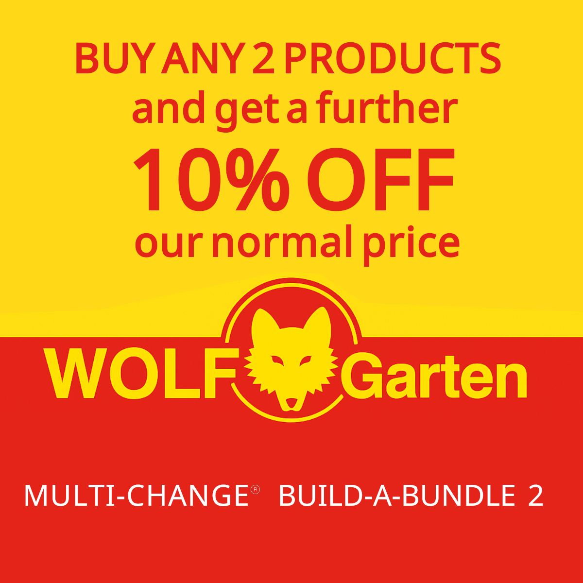 Wolf Garten Build a bundle 2