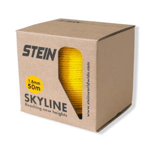Stein Skyline 1.8mm Yellow Throwline - 50m