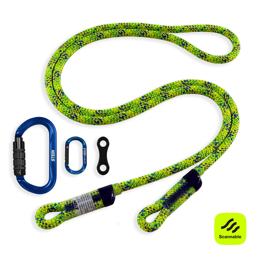 Stein SCE-X1 Work Positioning Lanyard - Green