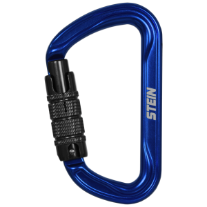 Stein Secura D 3 Way Carabiner - Blue 3