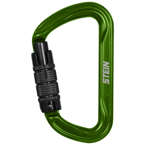 Stein Secura D 3 Way Carabiner - Green 4