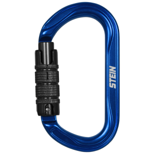 Stein Secura OVAL 3 Way Carabiner - Blue