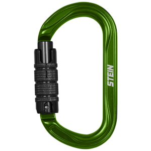 Stein Secura OVAL 3 Way Carabiner - Green 4