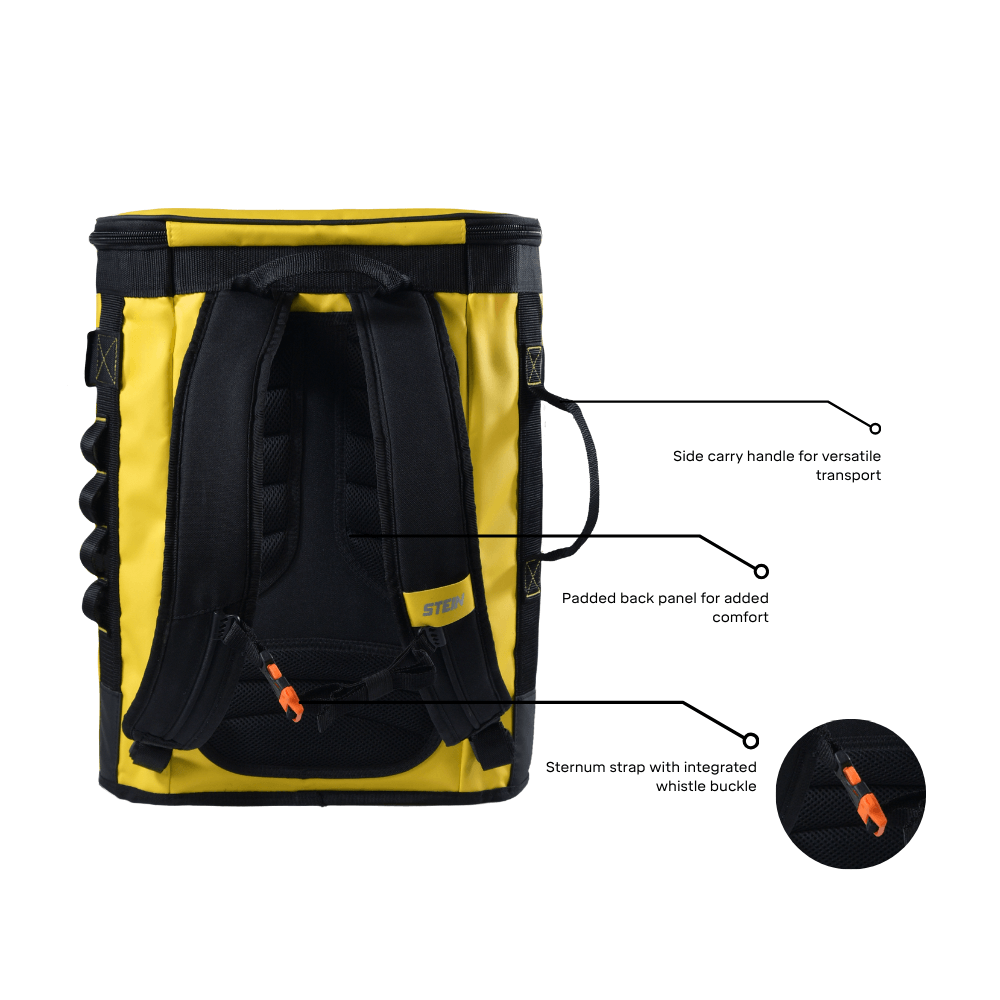 Stein Voyager 50 Bag with Vault 15 – Yellow 6