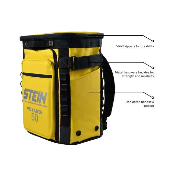 Stein Voyager 50 Bag with Vault 15 – Yellow Stein Voyager 50 Bag with Vault 15 – Yellow 7