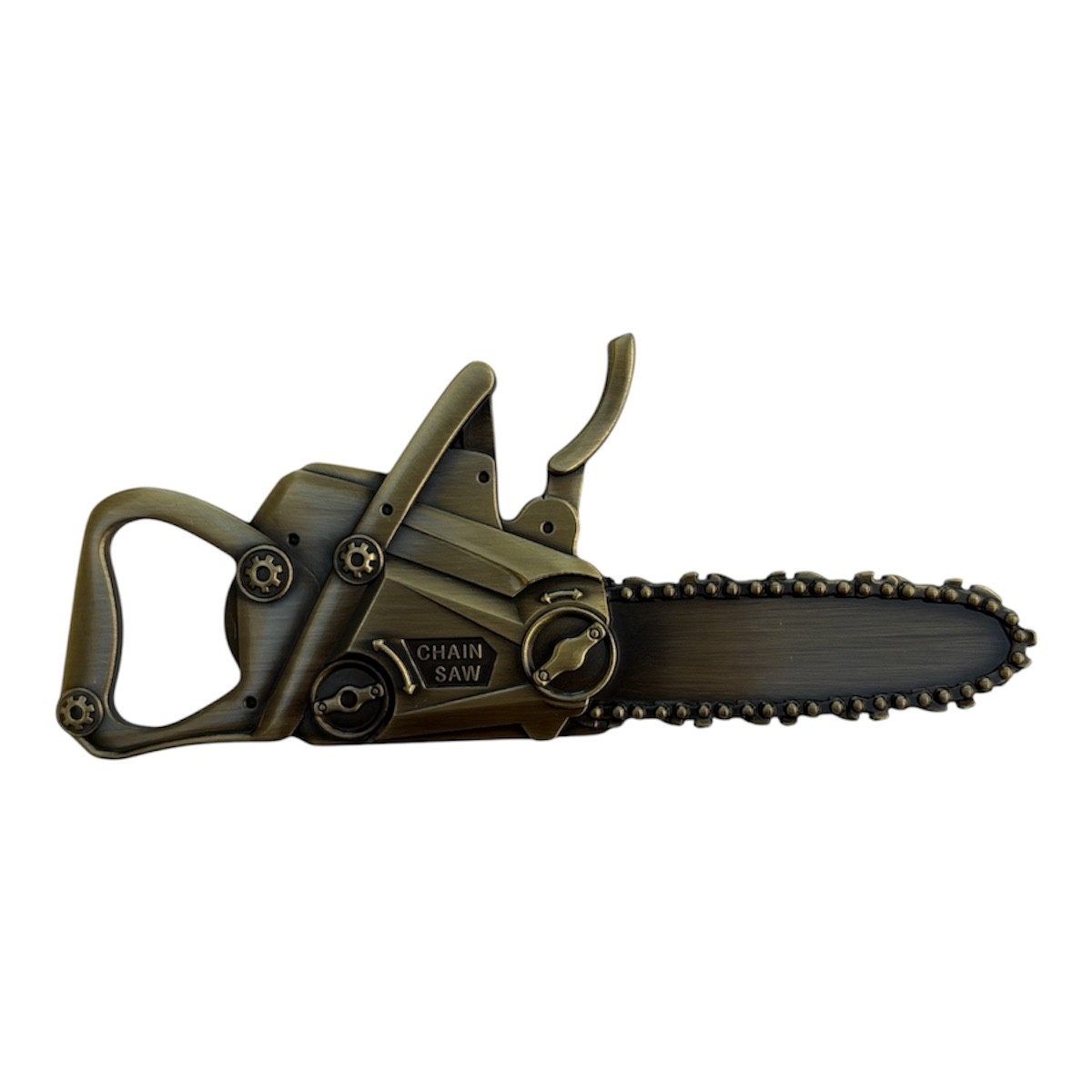 CEuk Vintage Chainsaw Bottle Opener Reverse