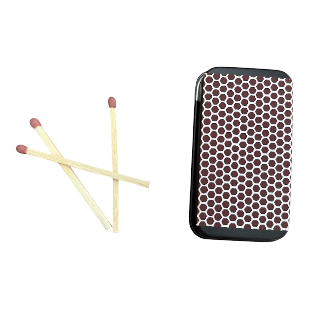 CEuk Tree Of Life Vintage Matchbox Tin & 30 Matches Reverse